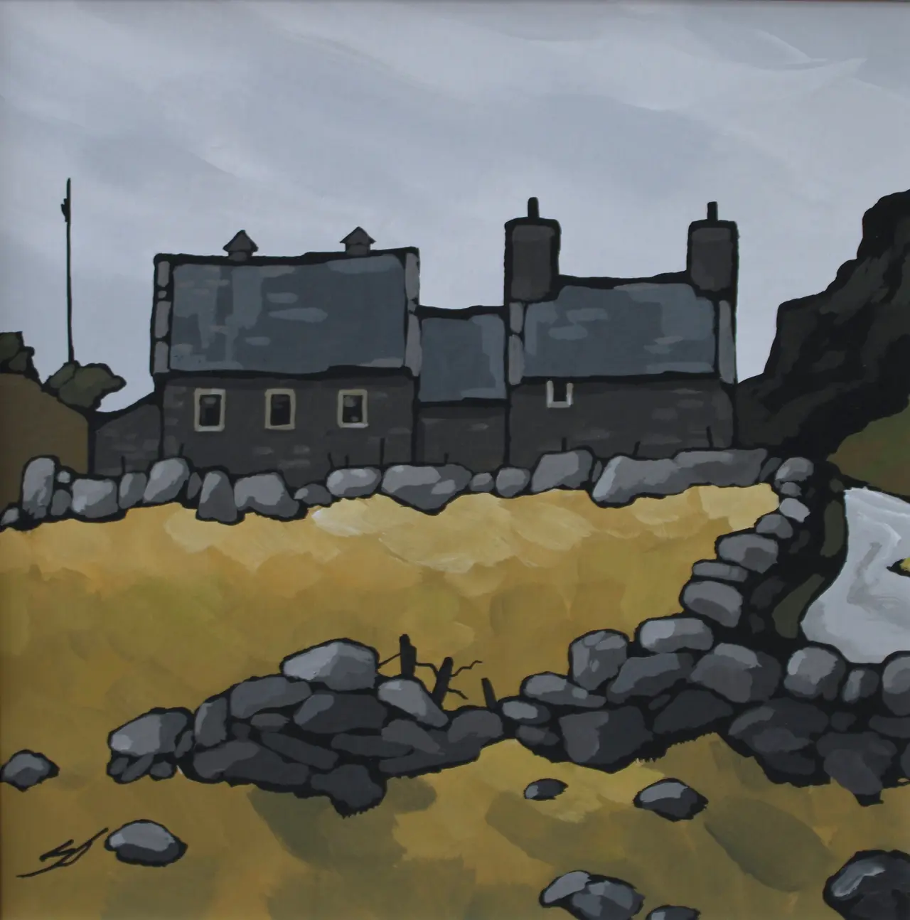 Stephen John Owen - old school house, mynytho