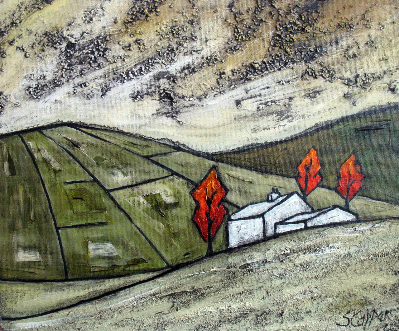 Steve Capper - flame trees