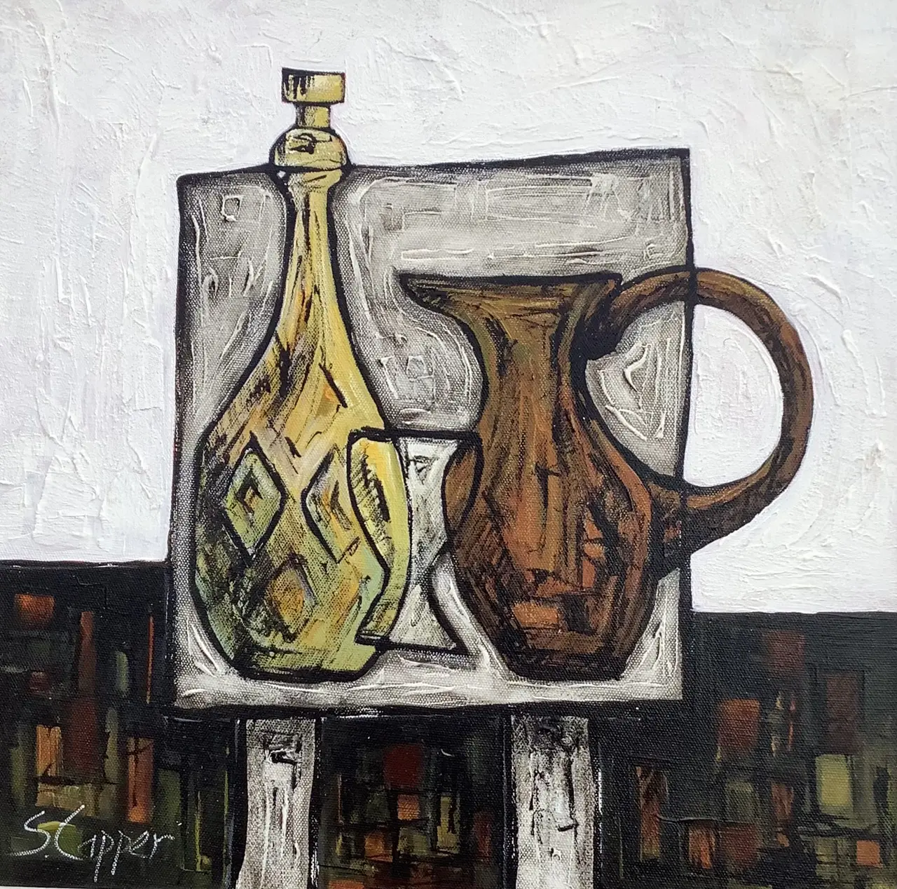 Steve Capper - still life with decanter