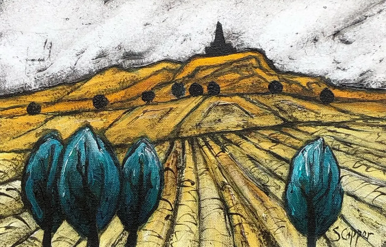 Steve Capper - drying hay