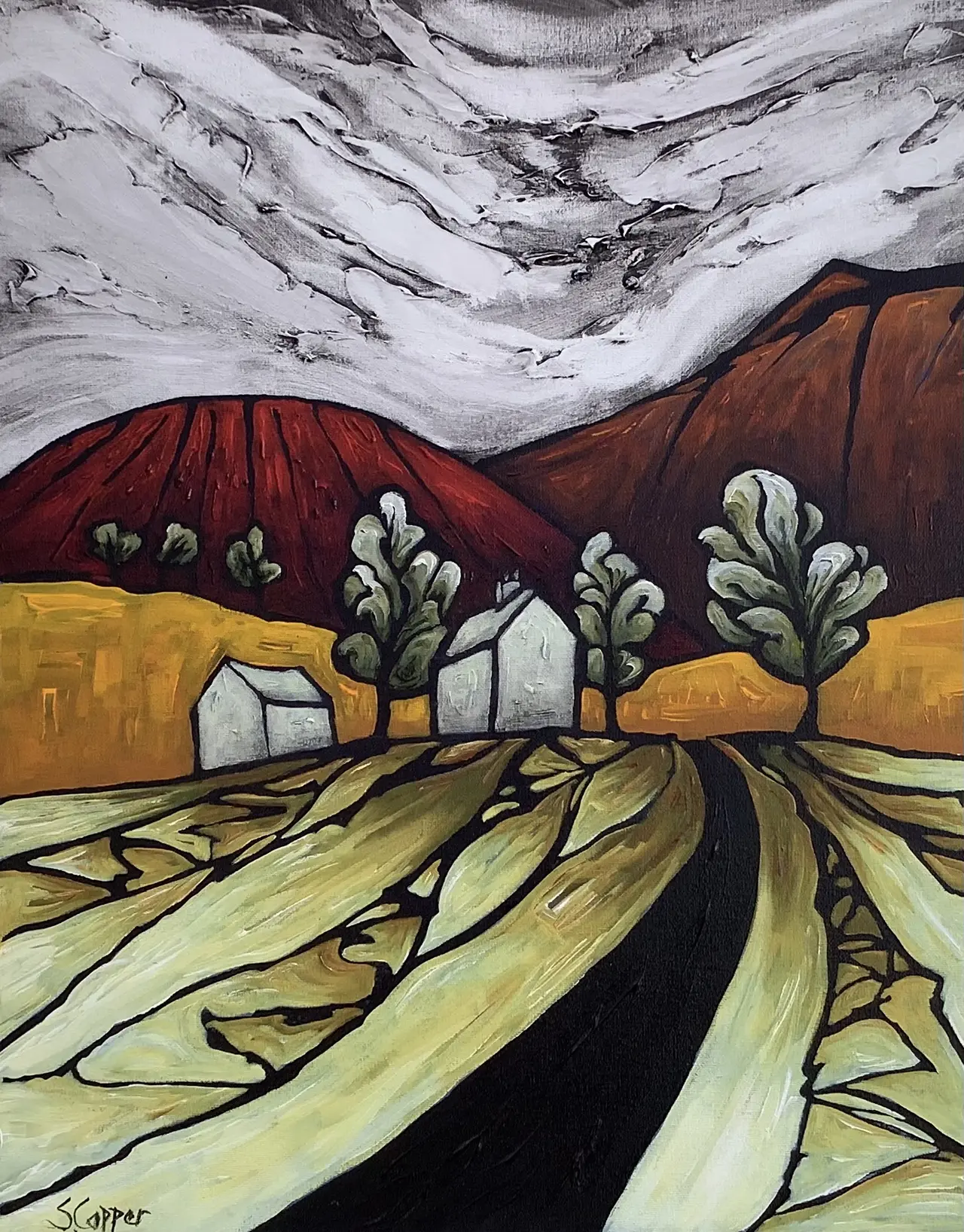Steve Capper - path to the cottage