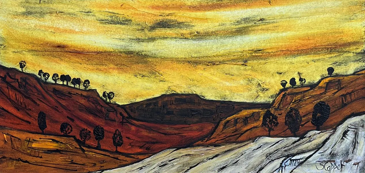 Steve Capper - yellow sky