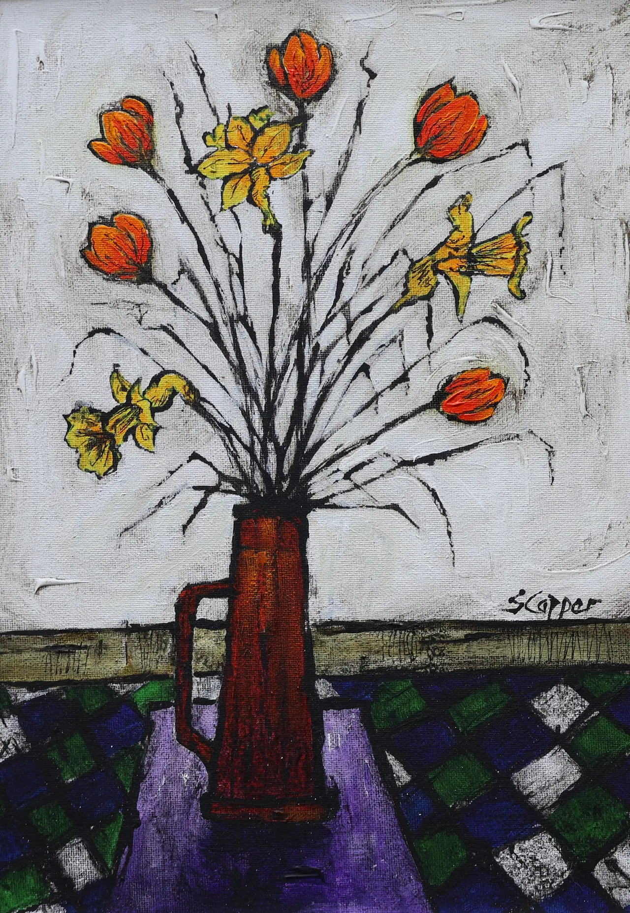 Steve Capper - mixed flowers