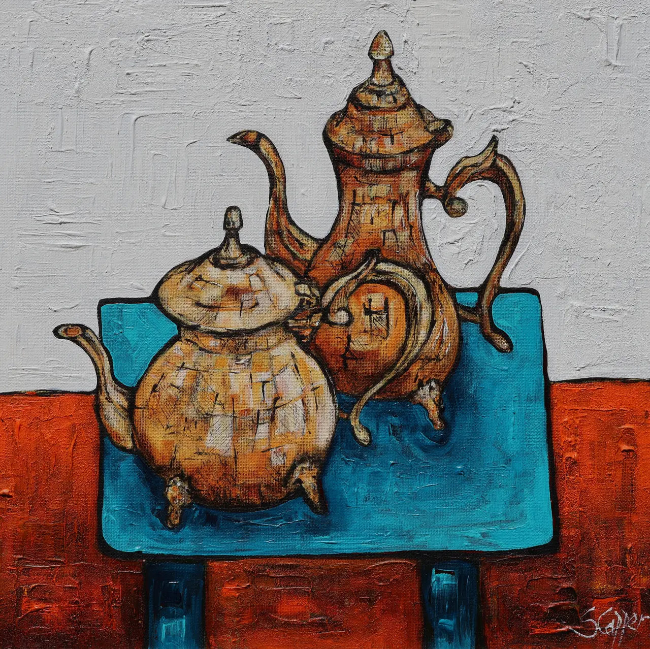 Steve Capper - tea and hot water