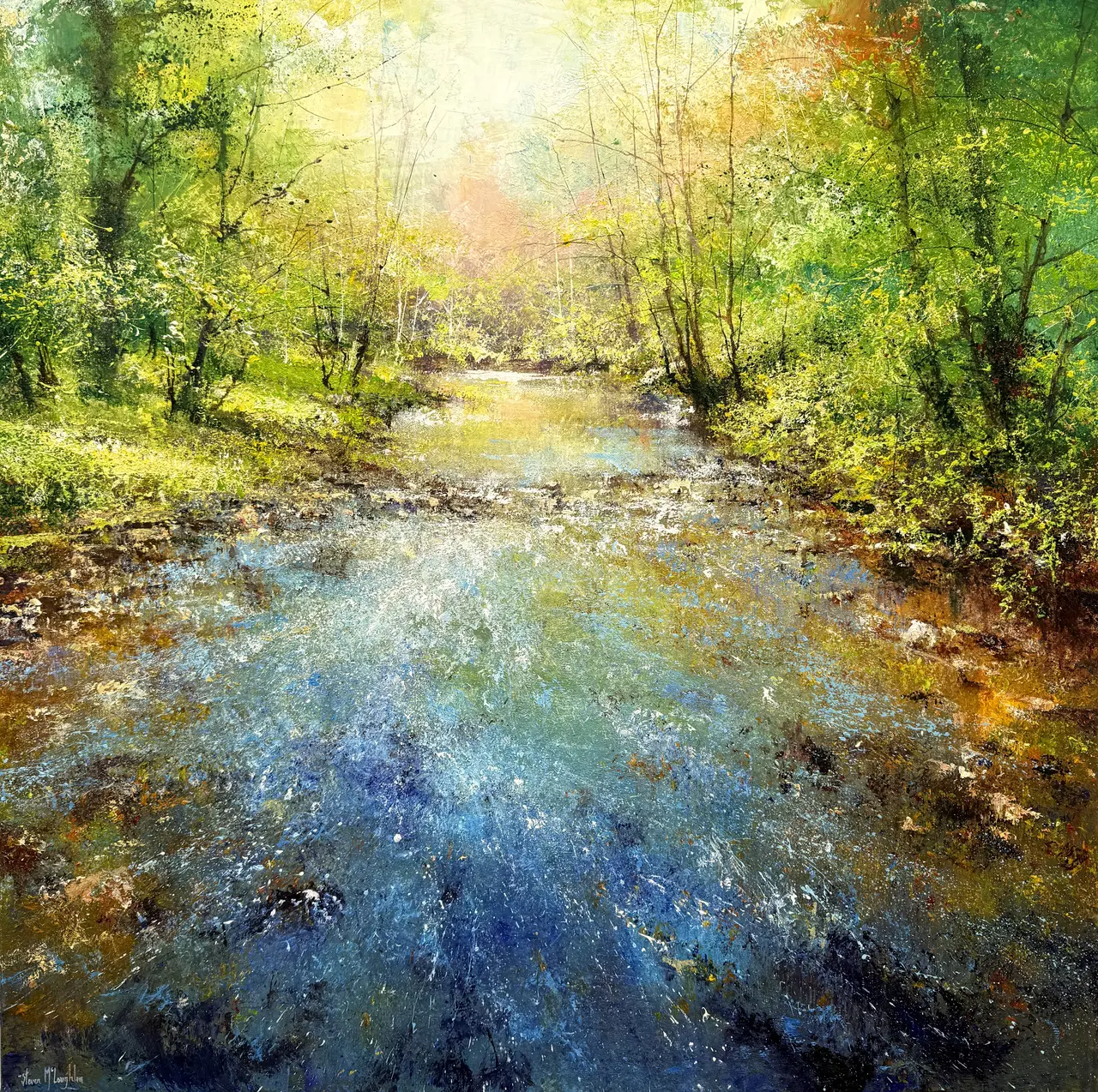 Steven McLoughlin - light along the water