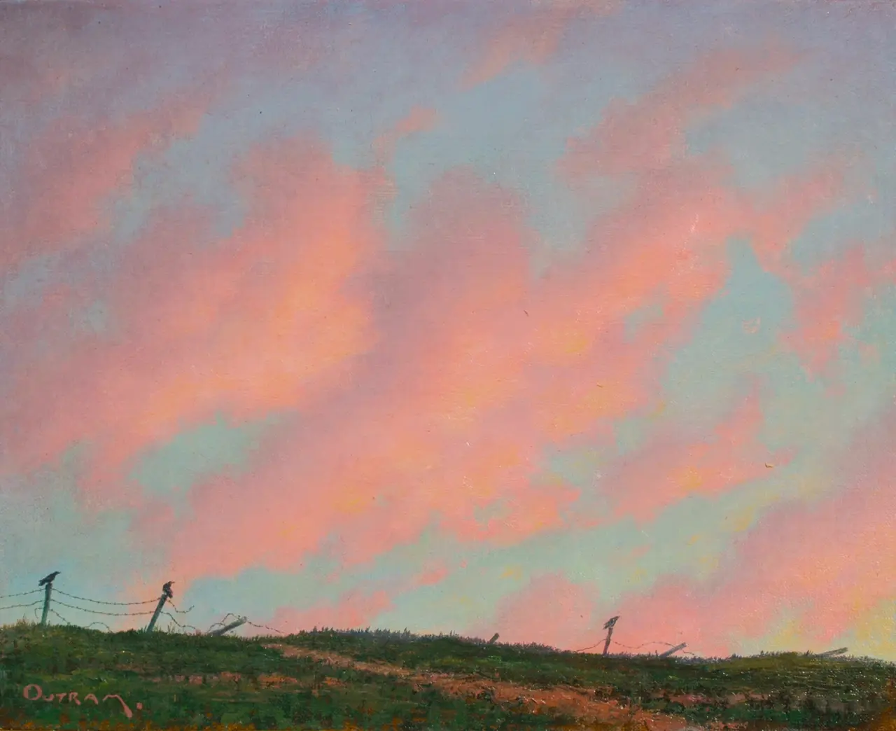Steven Outram - about to fly