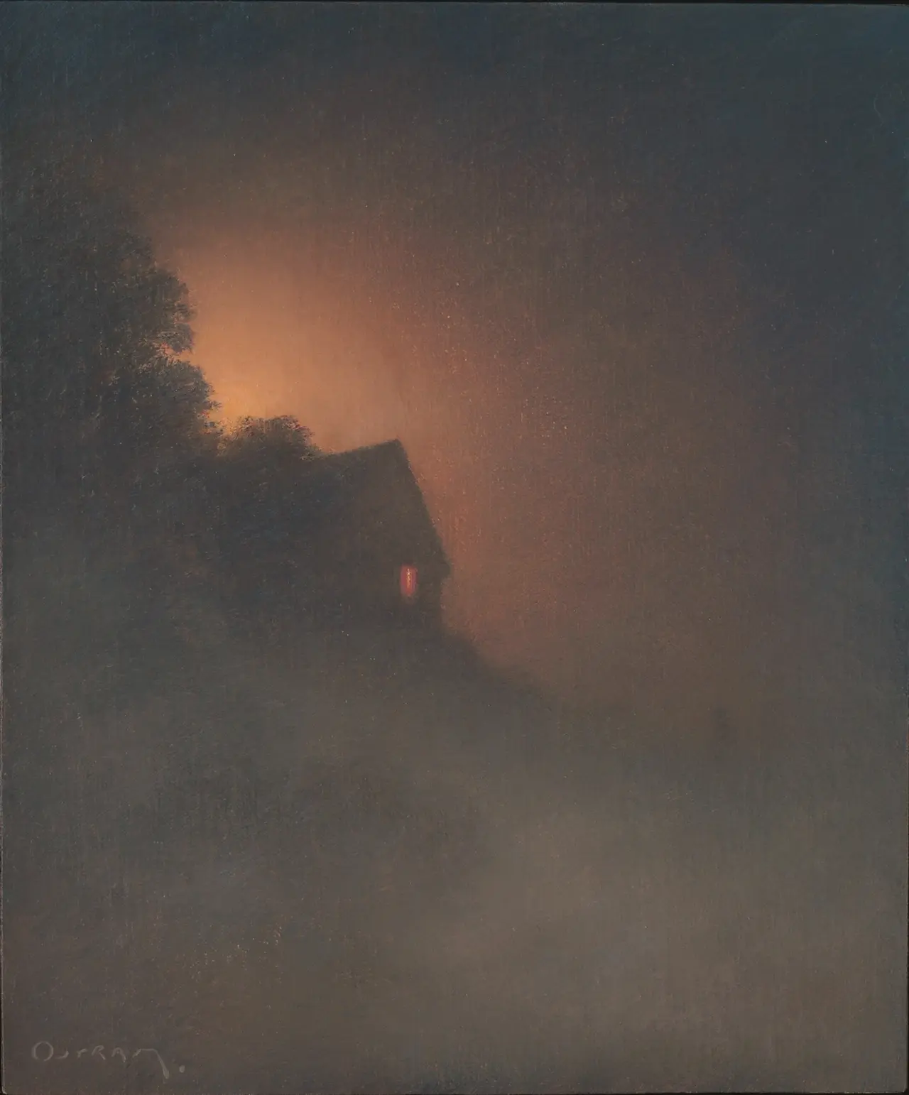 Steven Outram - light for the walker (study)