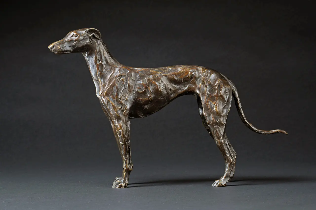 Stuart Anderson - standing greyhound (edition 7/15) 