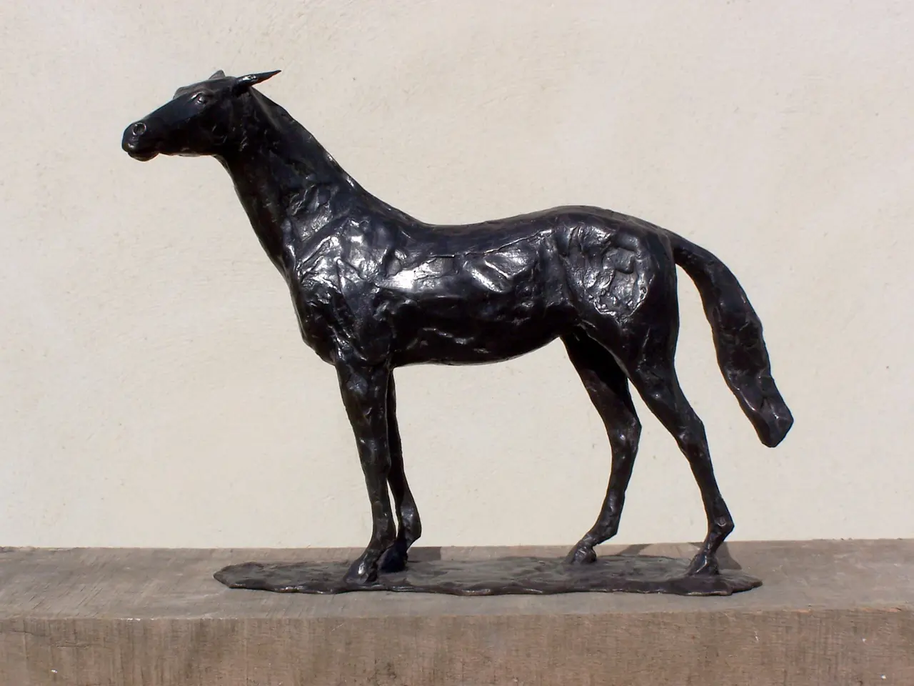 Stuart Anderson - horse study (alert, ears back) edition 1/15