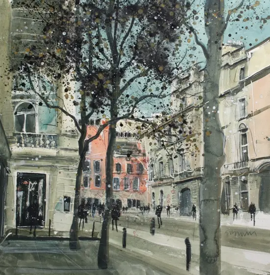 Susan Brown - entrance, royal opera house, london