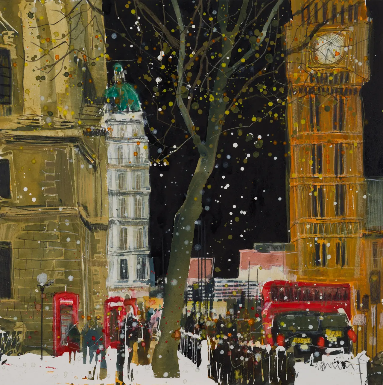 Susan Brown - evening rush, london