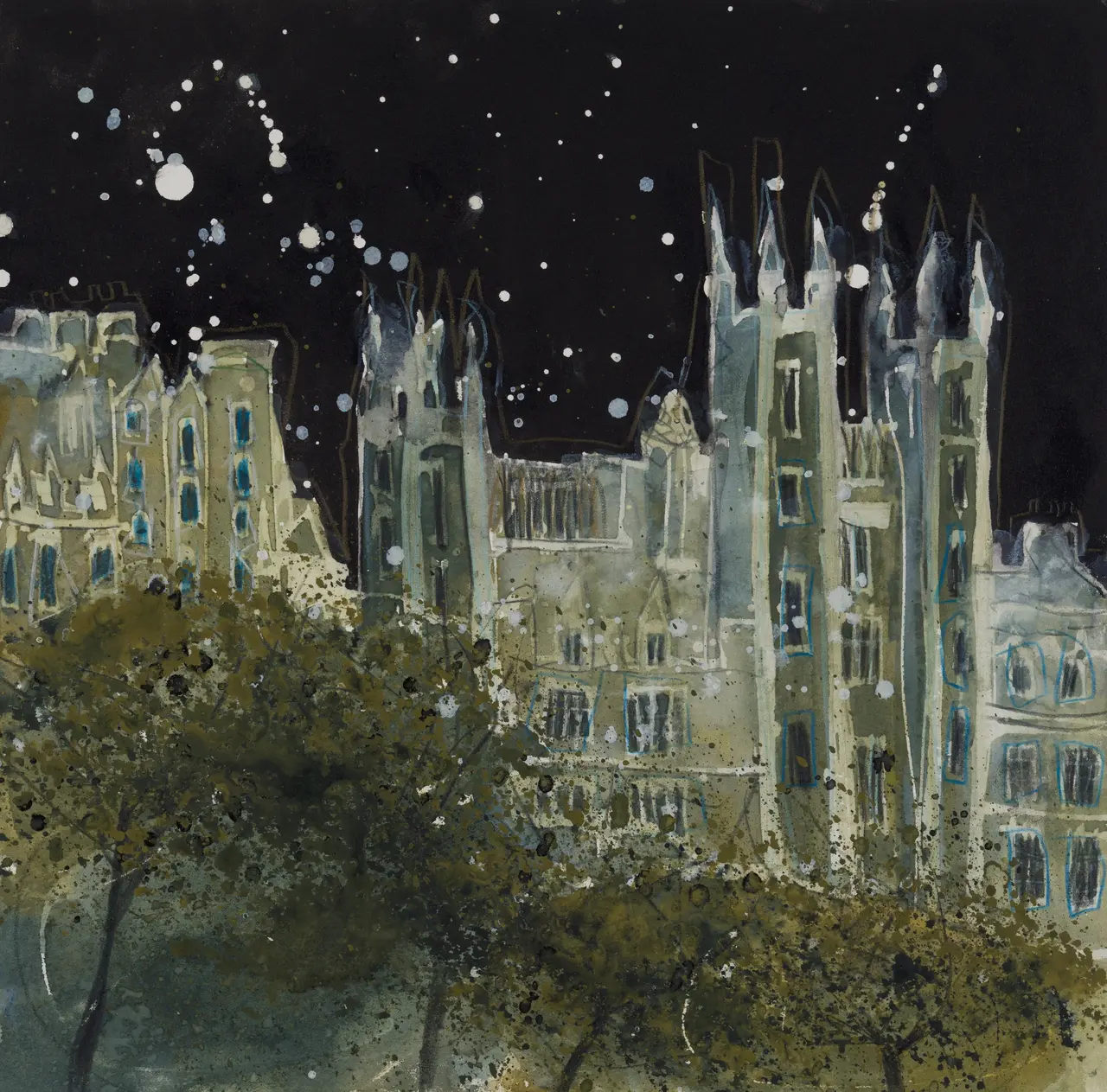 Susan Brown - looking to mound place, edinburgh