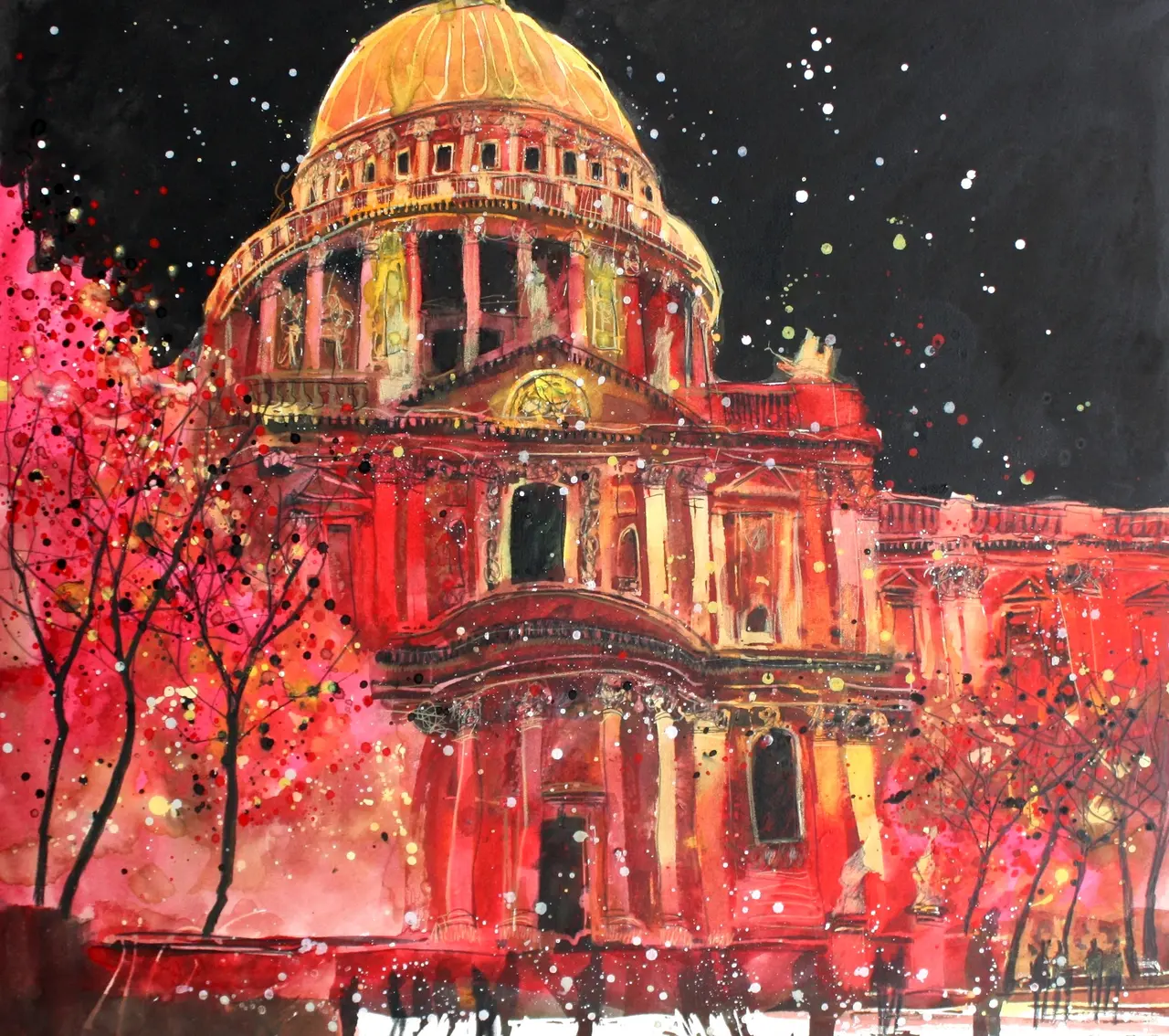 Susan Brown - bathed in light, st paul's, london