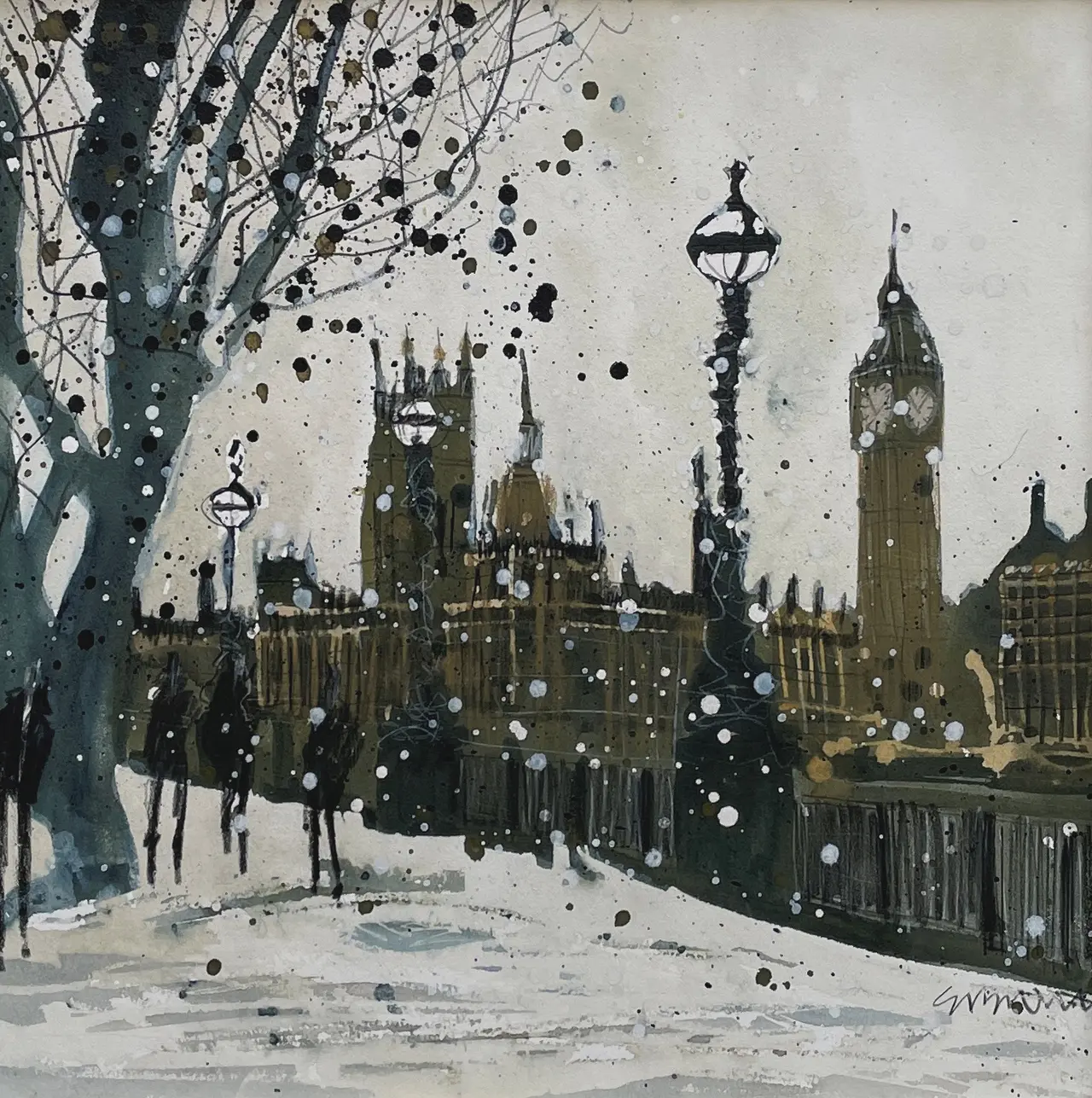 Susan Brown - on the banks of the thames