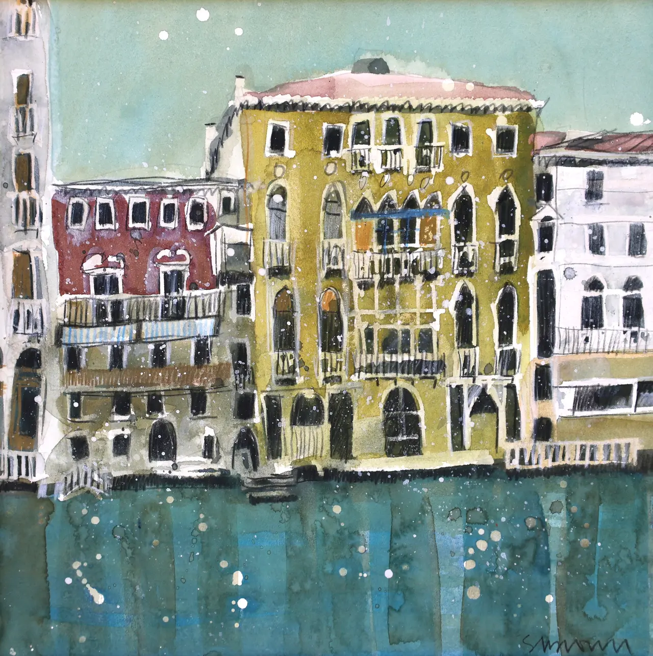Susan Brown - palazzos grand canal, venice