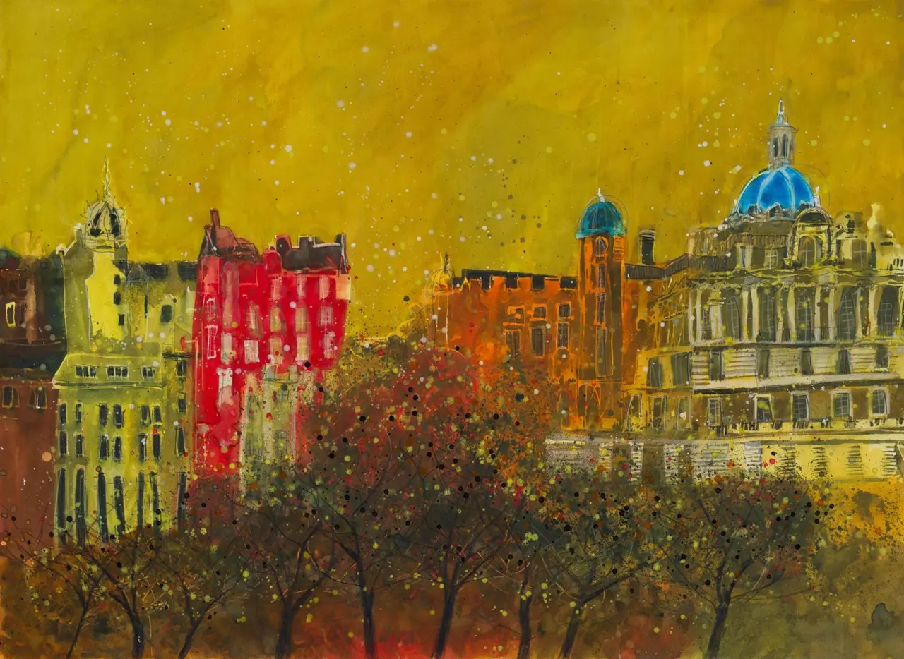 Susan Brown - skyline ii, edinburgh