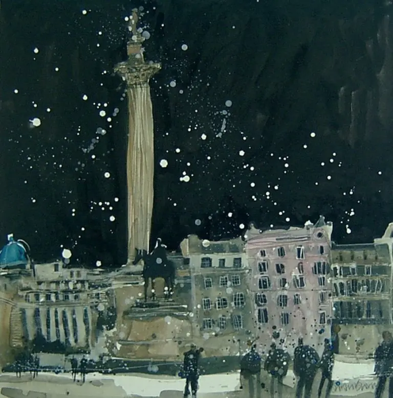 Susan Brown - trafalgar square ii, london