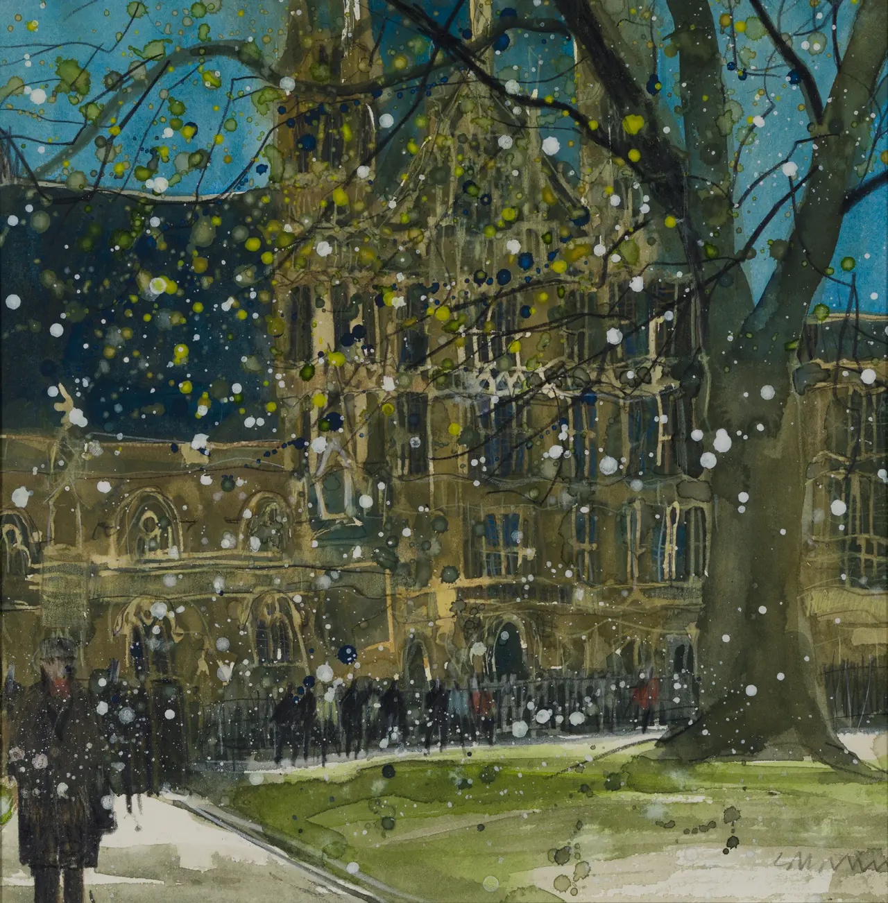Susan Brown - from abbey gardens - houses of parliament