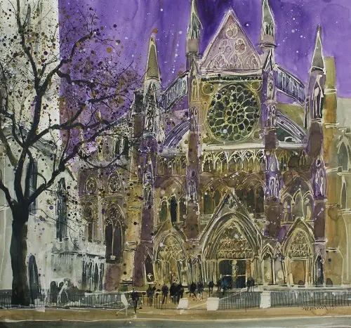 Susan Brown - setting for great pageants, westminster abbey