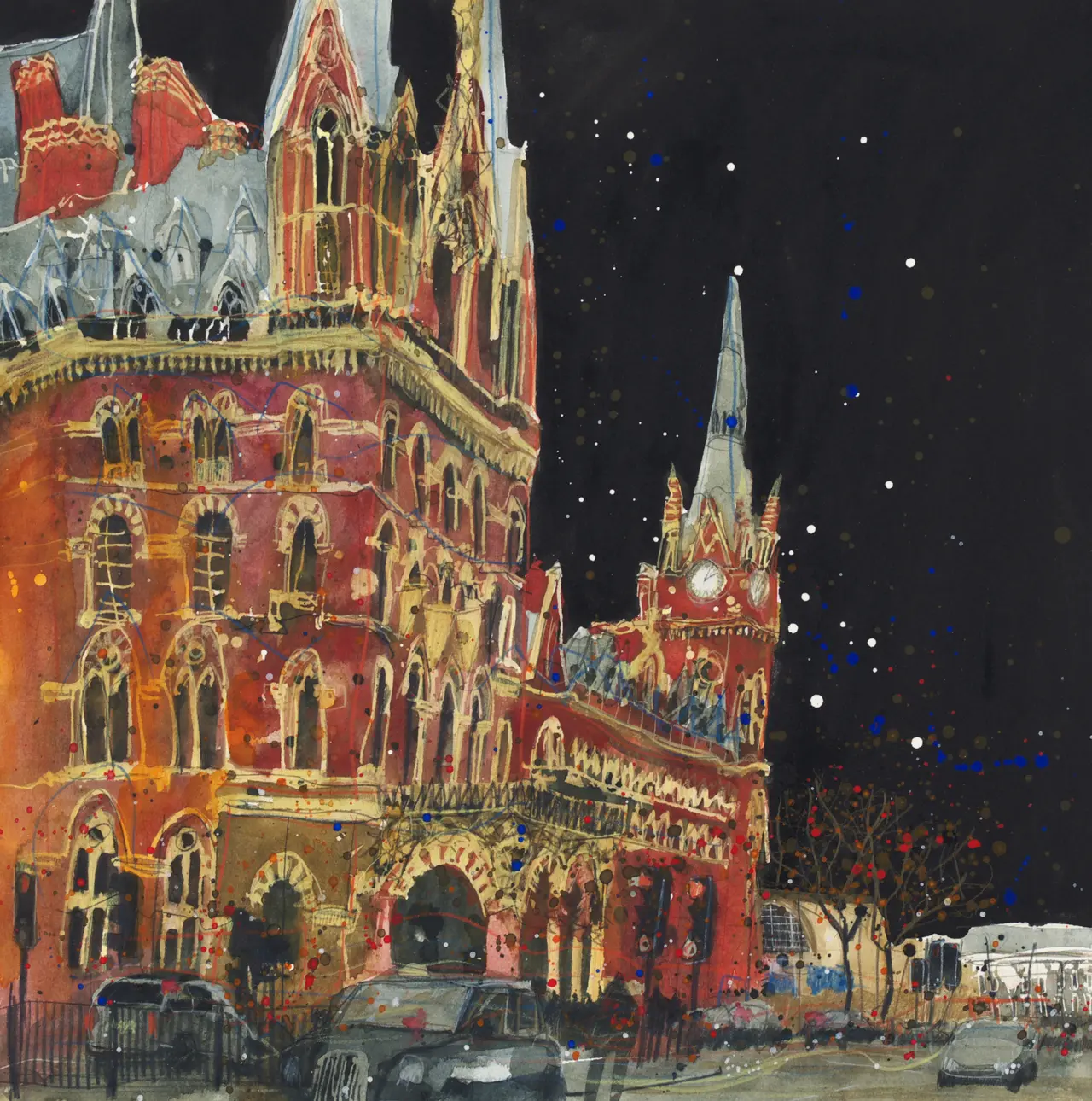 Susan Brown - st pancras station