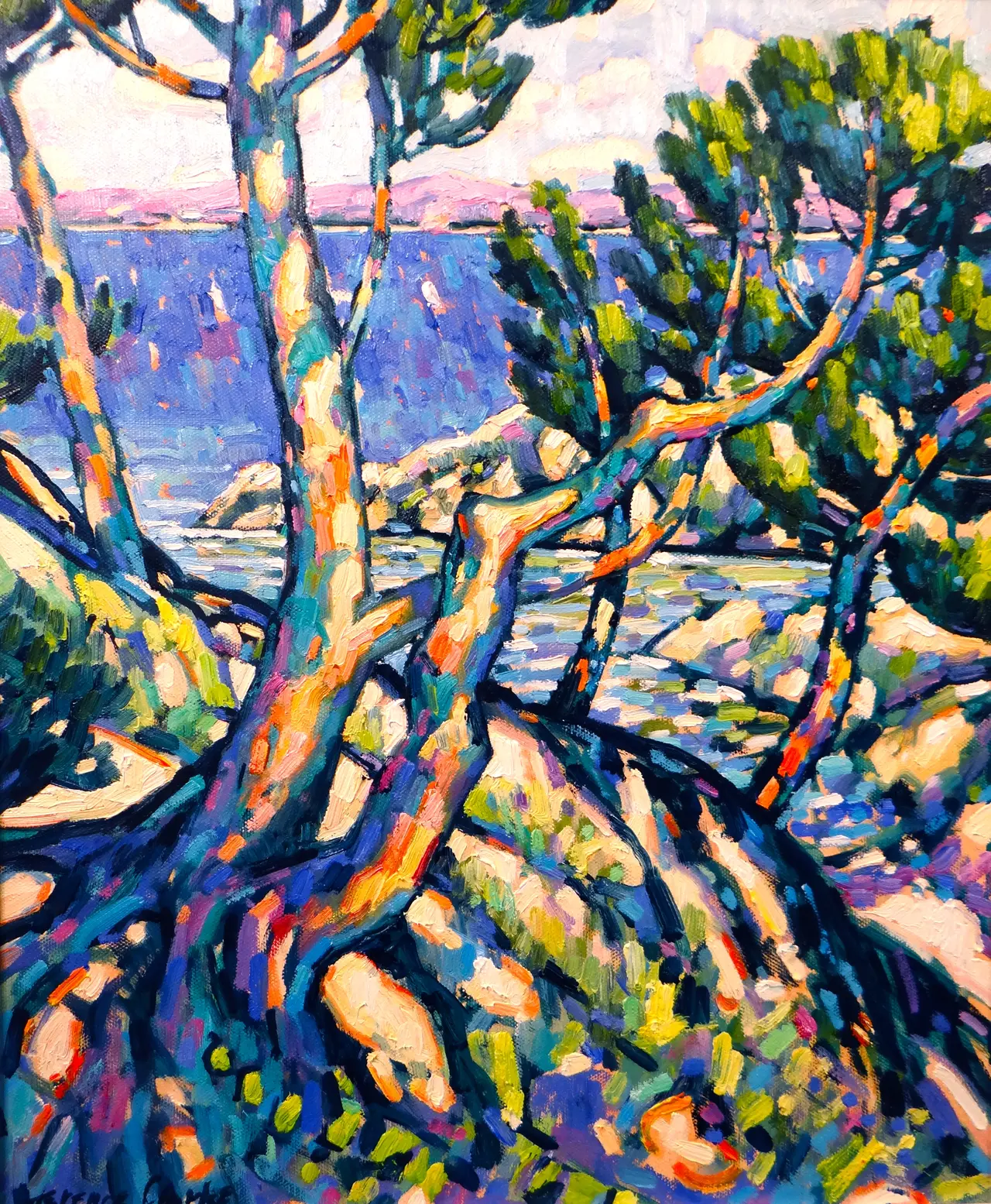 Terence Clarke - island pines, cote d'azur