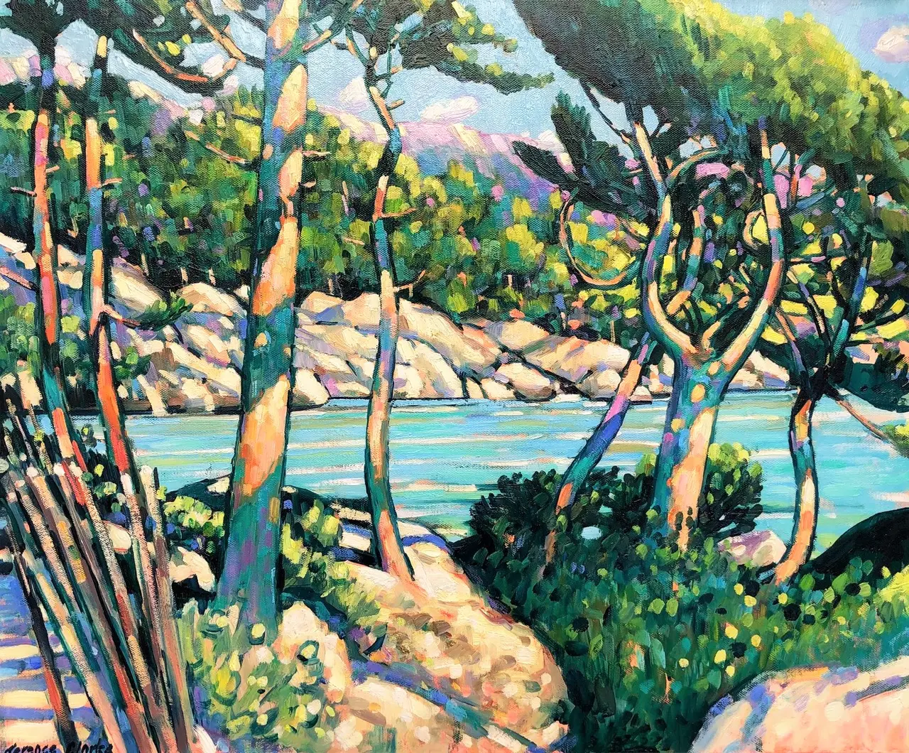 Terence Clarke - le calanque, port d'olon