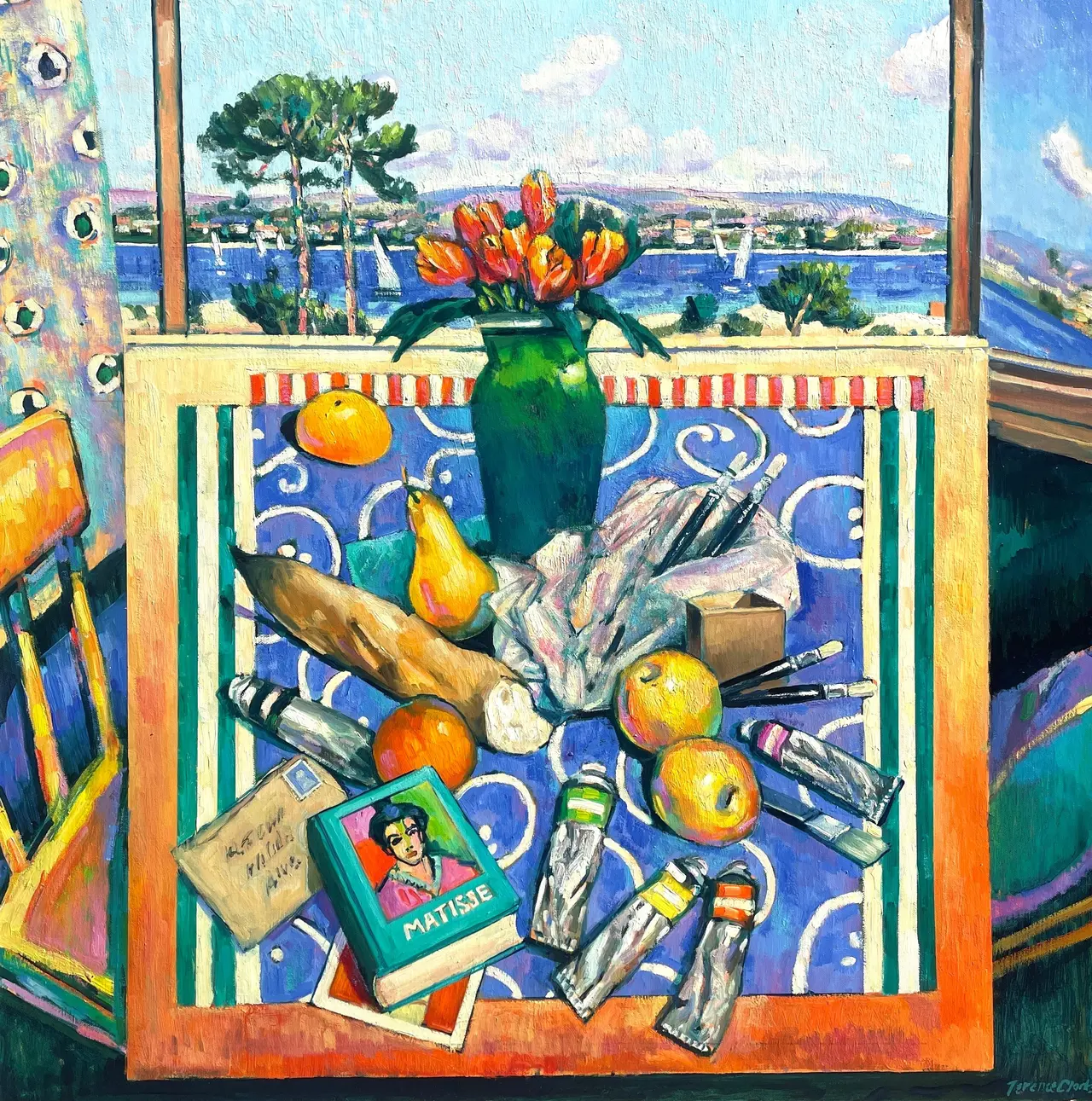 Terence Clarke - studio by the lake