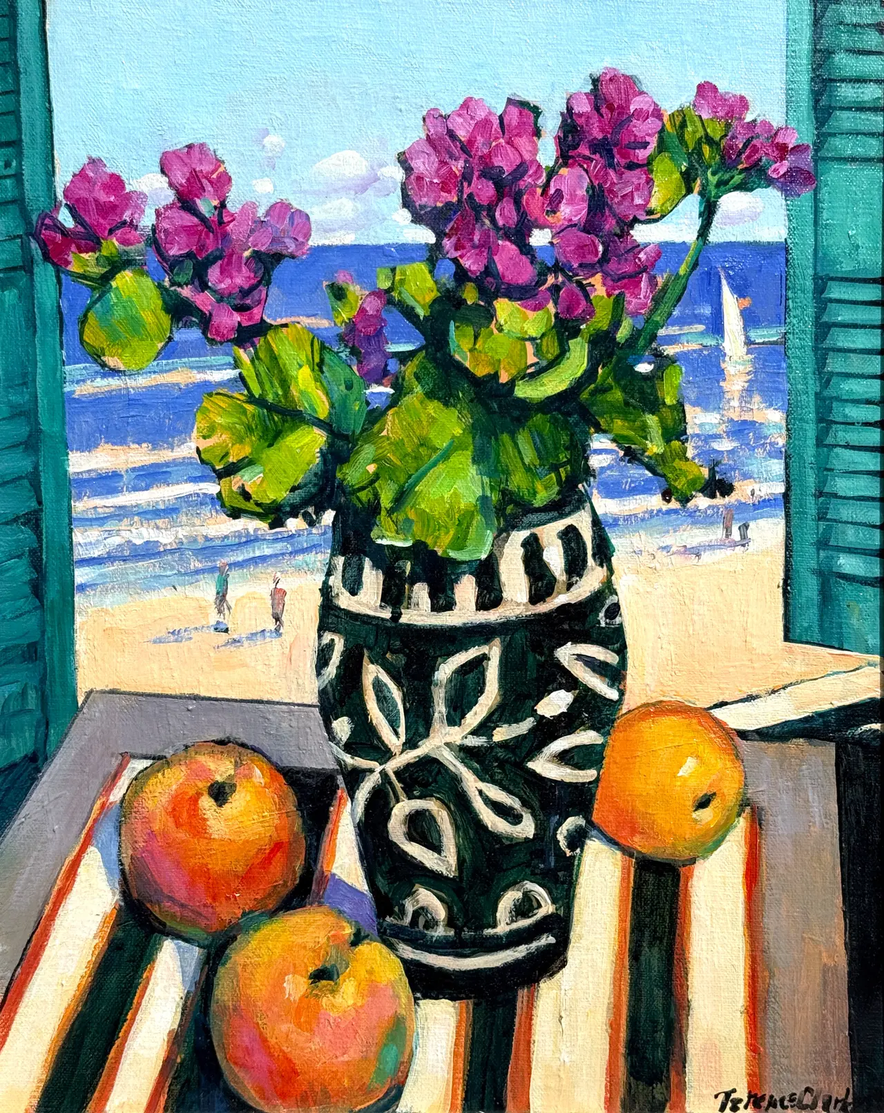 Terence Clarke - souvenir of nice