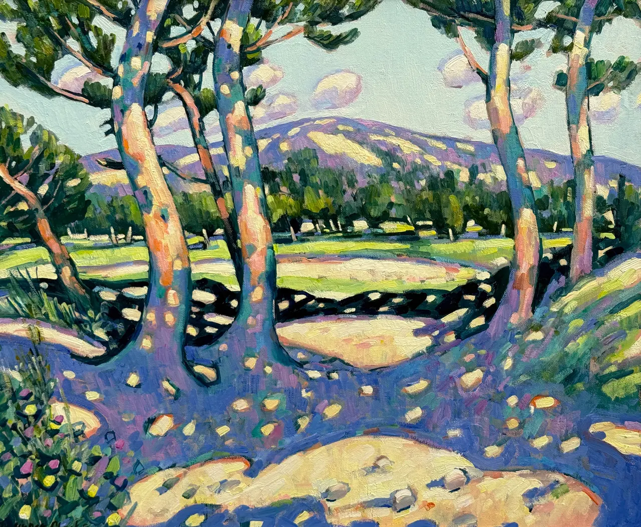 Terence Clarke - road to eygaliers