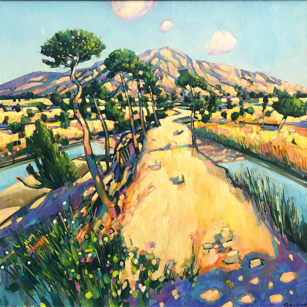 Terence Clarke - spanish mountain catral