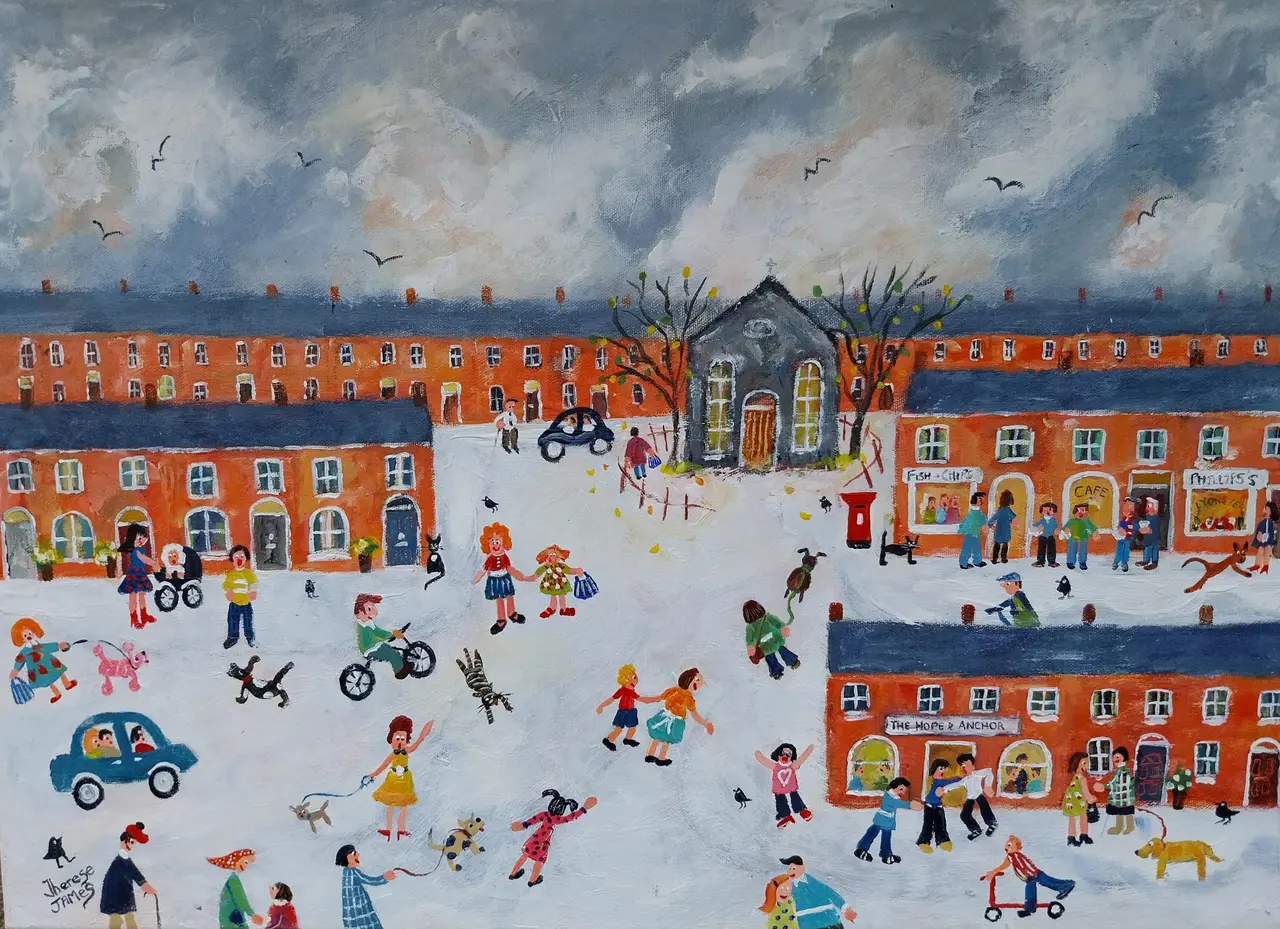 Therese James - a chippy tea
