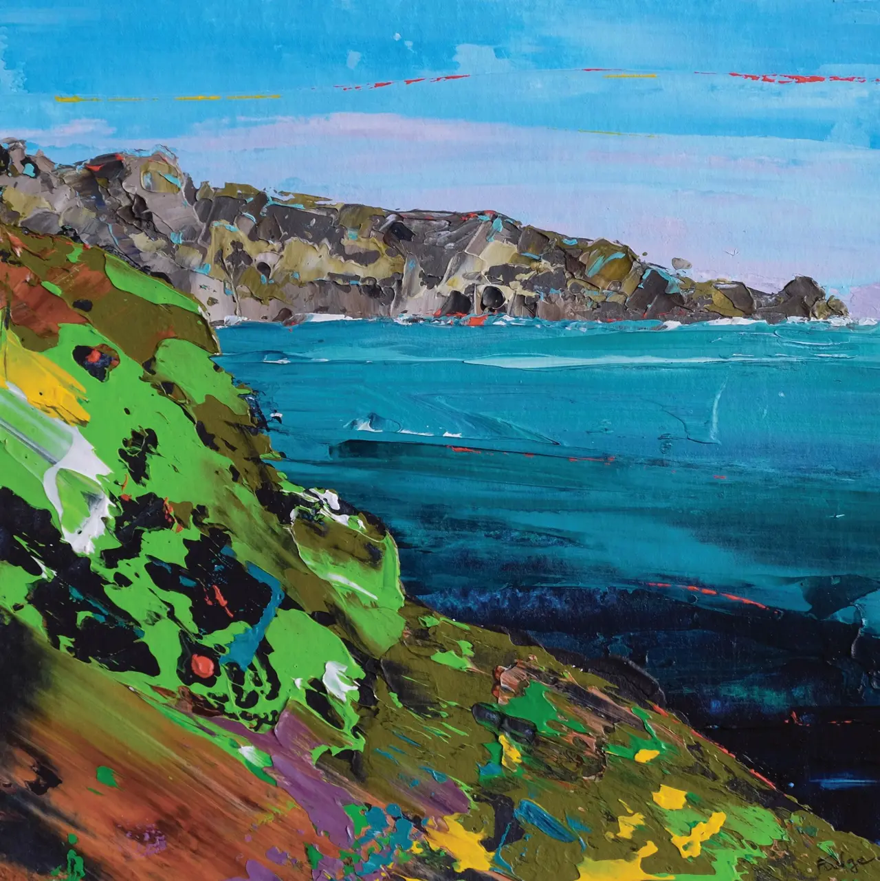 Tim Fudge - dinas mawr wild flower, pwll deri
