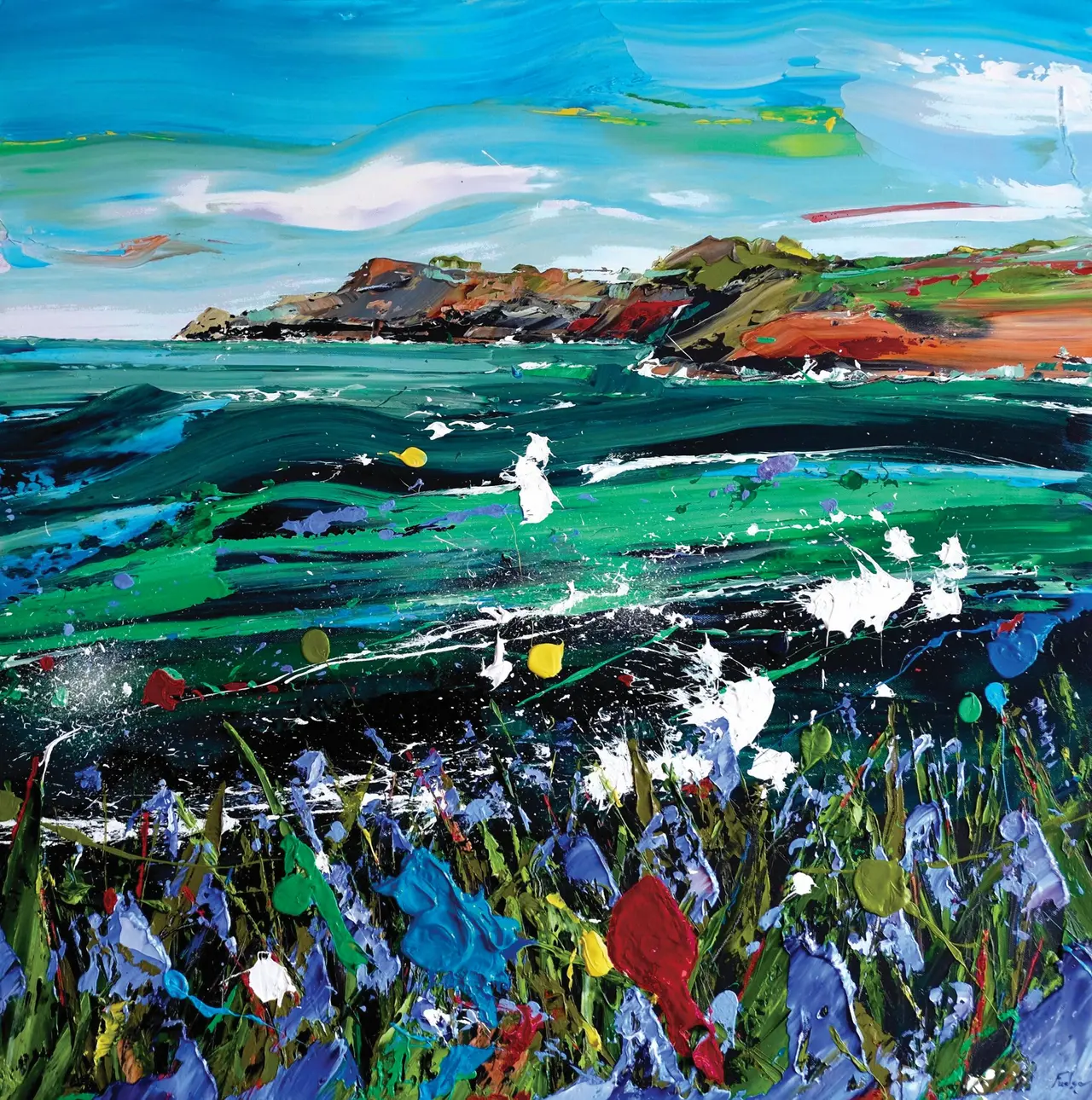 Tim Fudge - bluebell swell, penmorfa