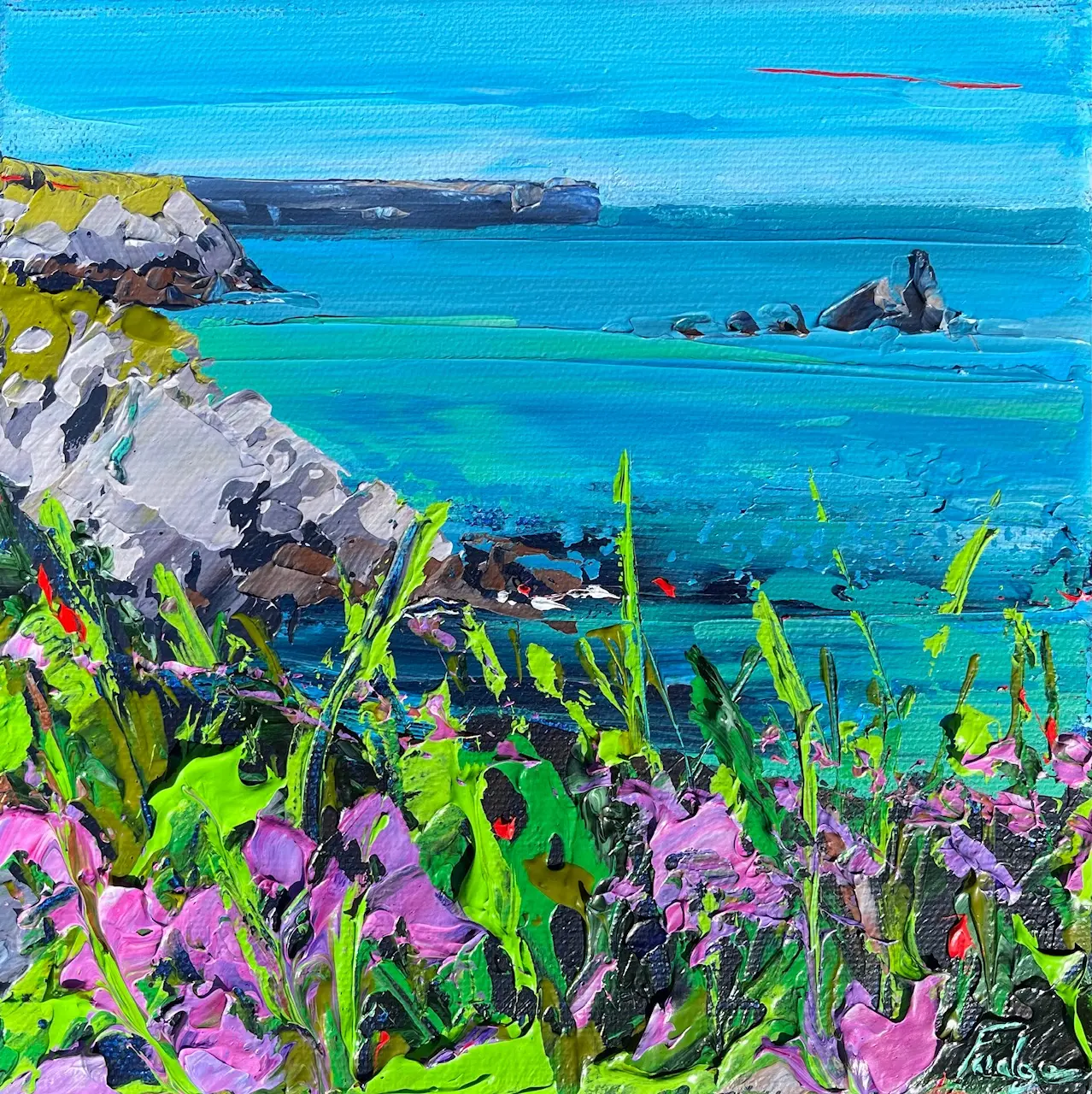 Tim Fudge - trefalen heather, bosherston