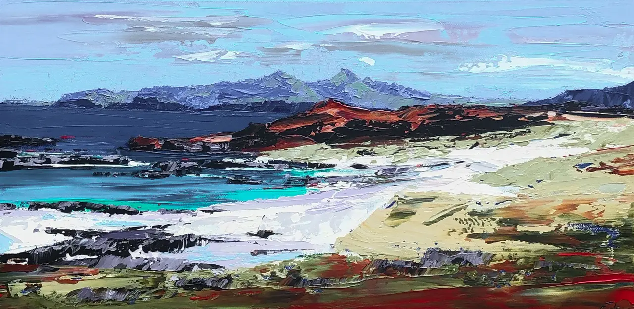 Tim Fudge - soft breeze on sanna, ardnamurchan