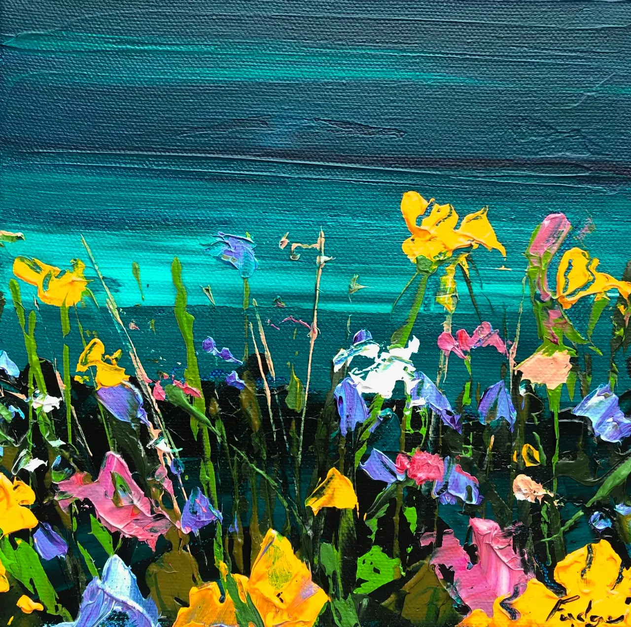 Tim Fudge - dark afternoon on the machair