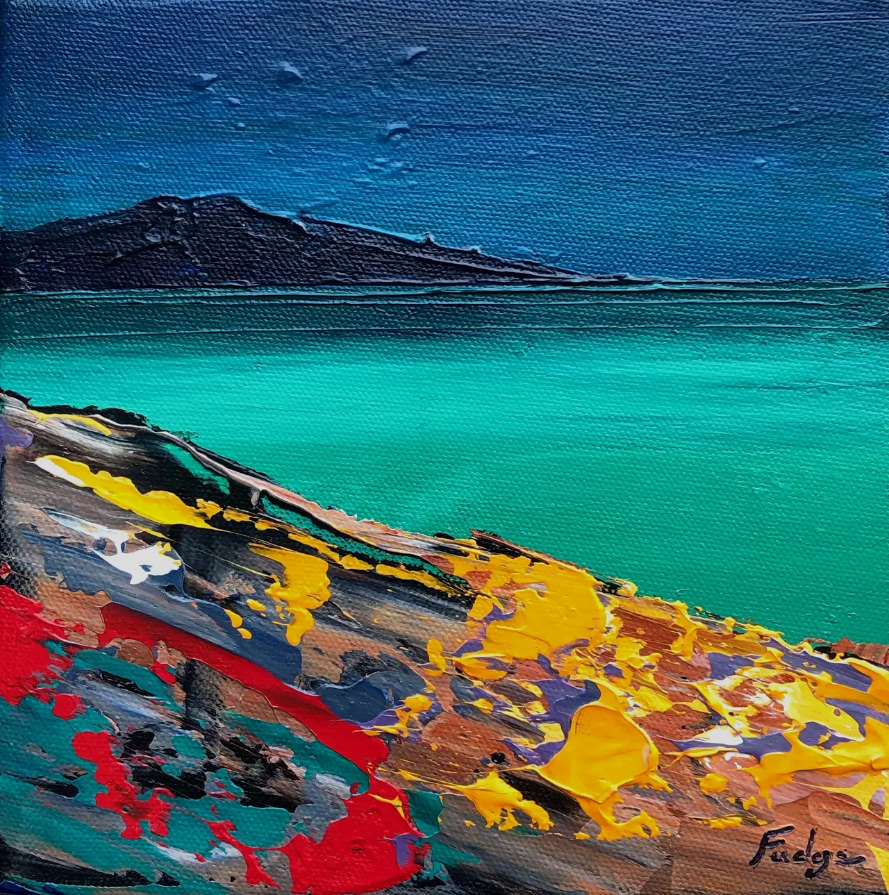 Tim Fudge - over to taransay