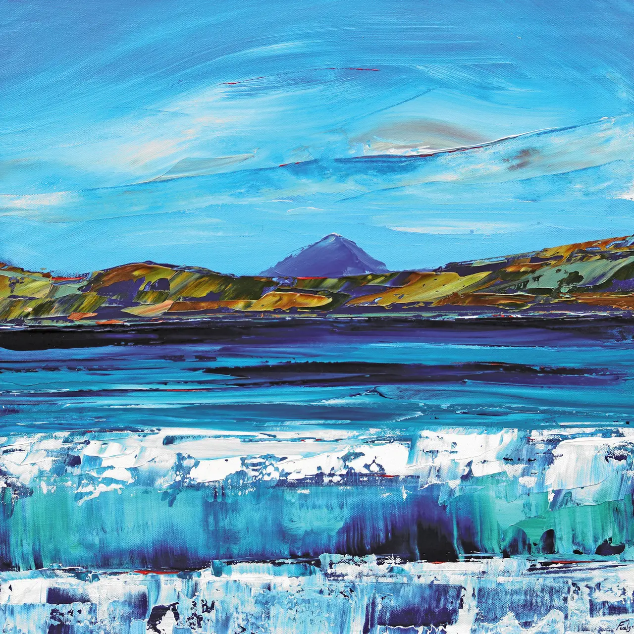 Tim Fudge - distant croagh patrick, connemara