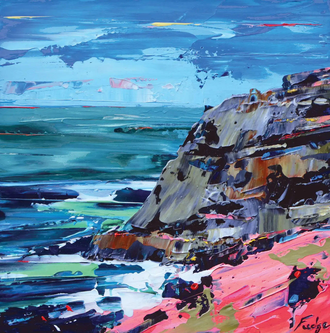 Tim Fudge - bright pwll, arian