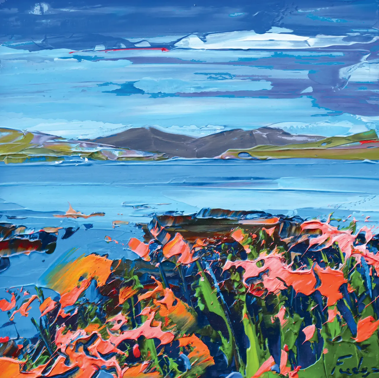 Tim Fudge - montbretia sound, valentia island