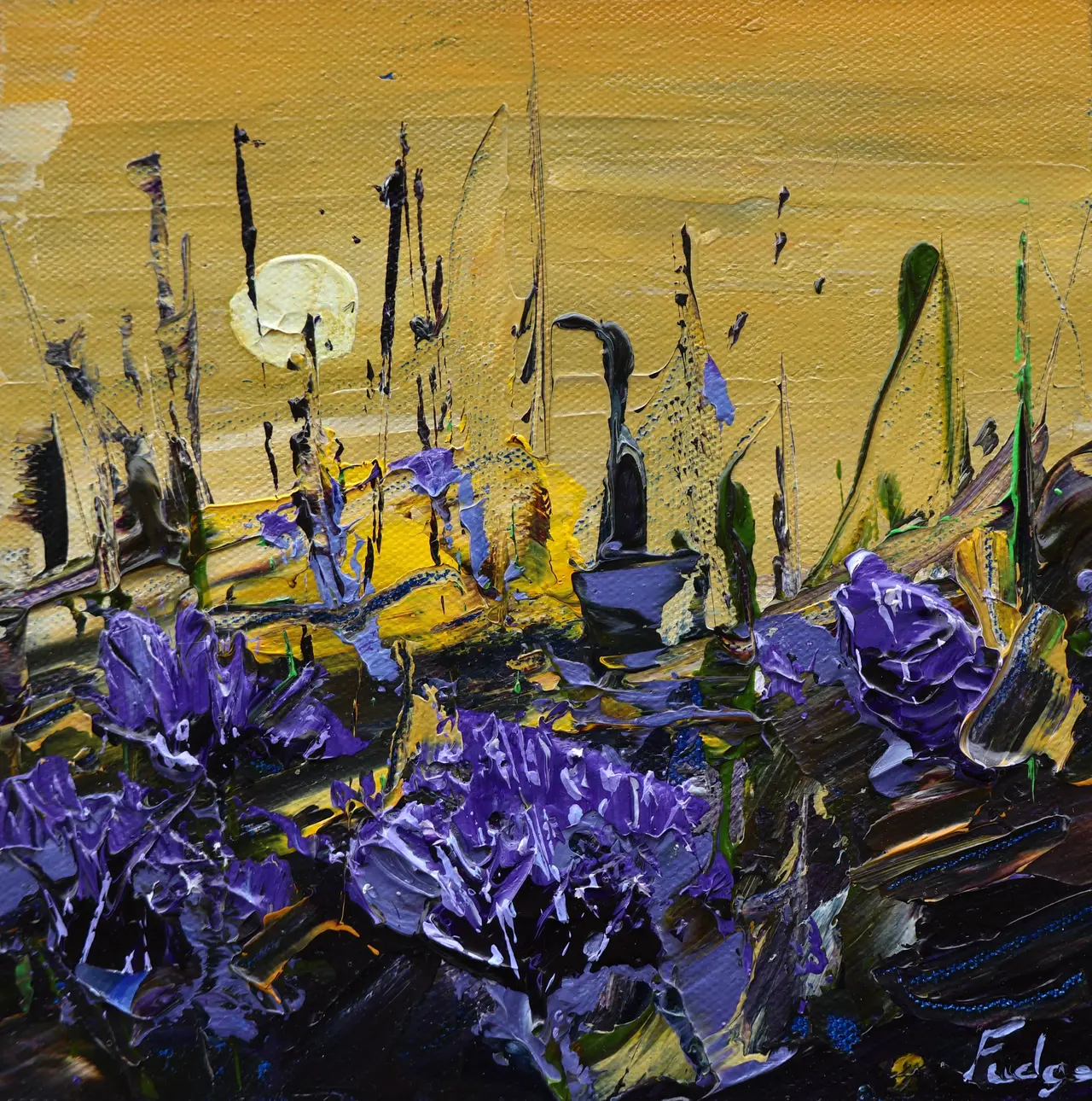 Tim Fudge - sun in the sheep's bit