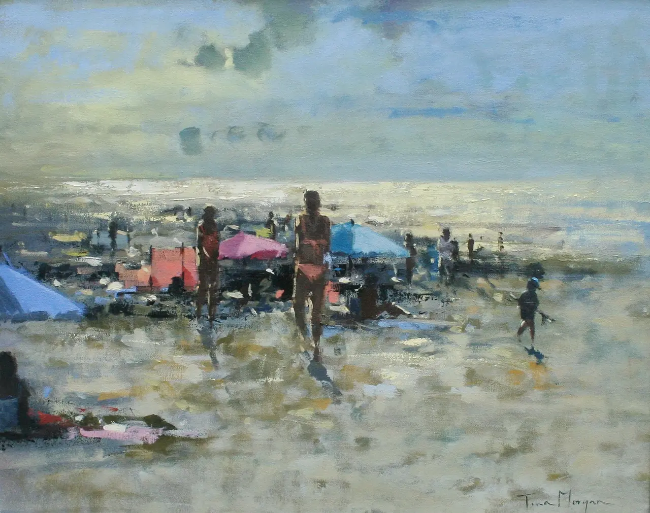 Tina Morgan - ochre sea