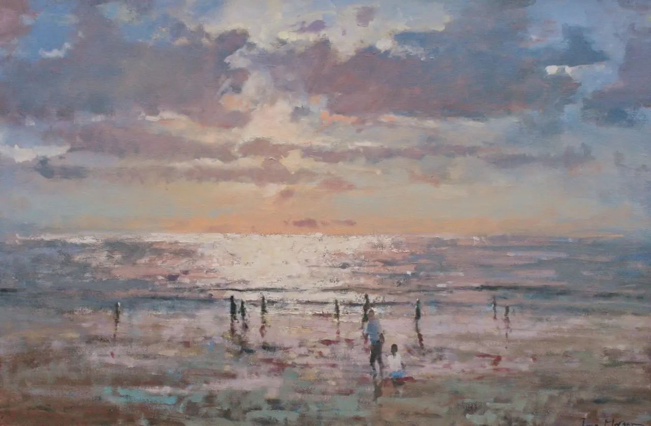Tina Morgan - october evening, kuta beach
