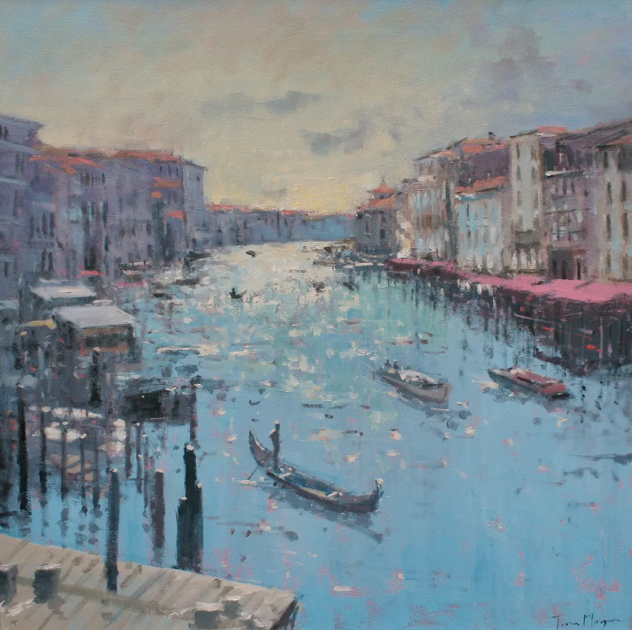 Tina Morgan - a view of the grand canal