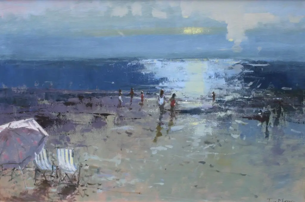Tina Morgan - two deckchairs