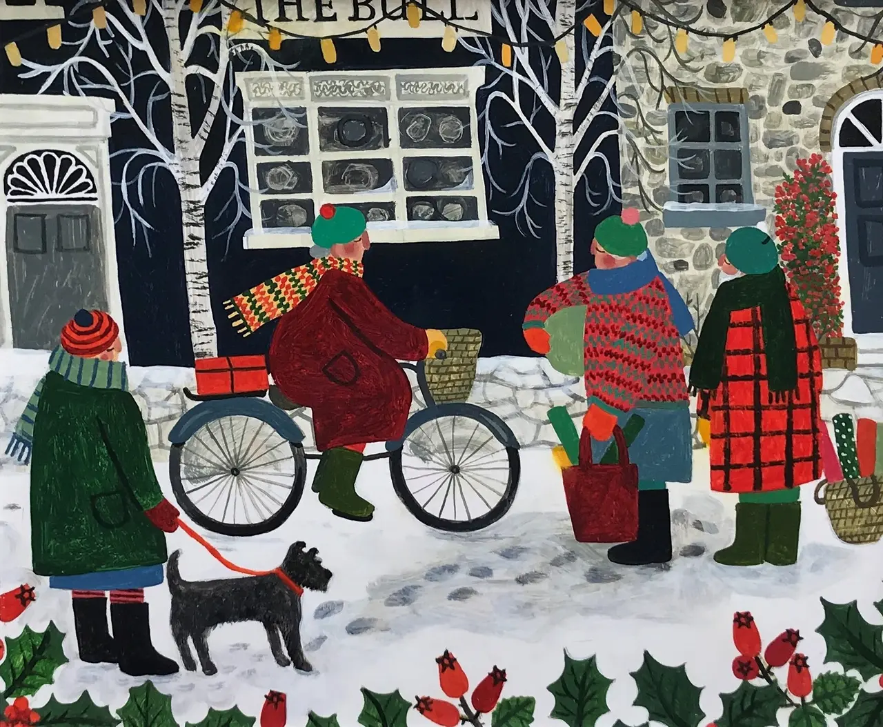 Vanessa Bowman - christmas shoppers