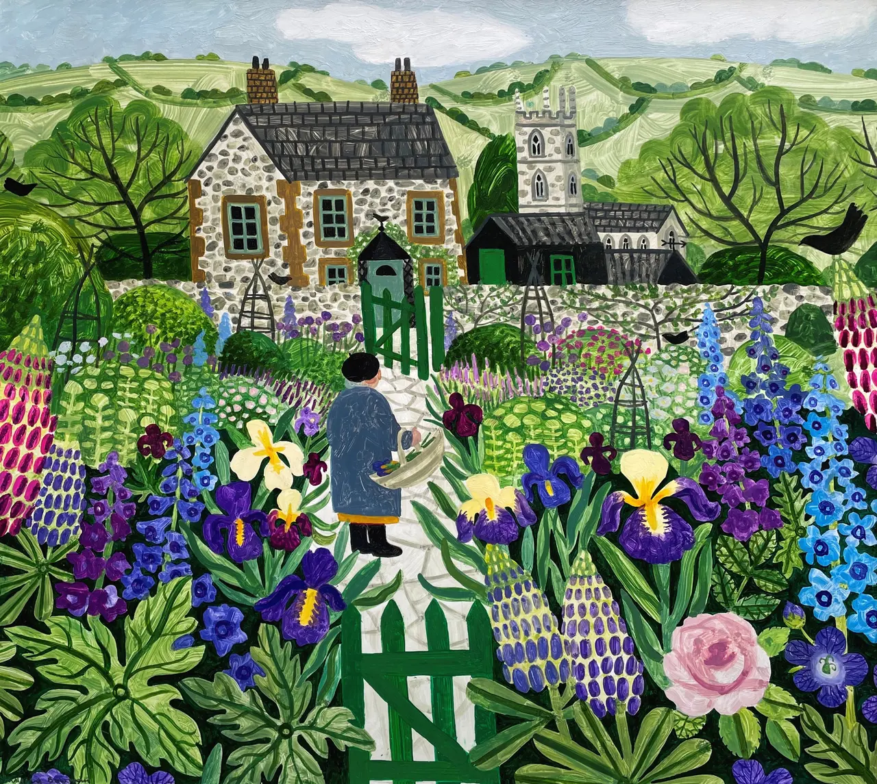 Vanessa Bowman - the cottage garden