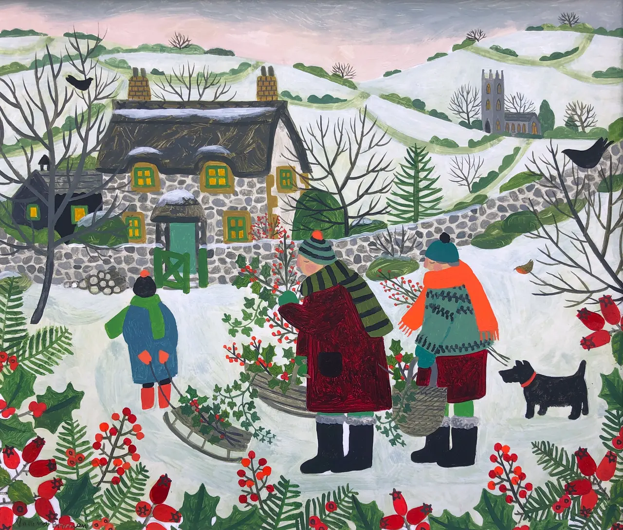 Vanessa Bowman - the winter foragers