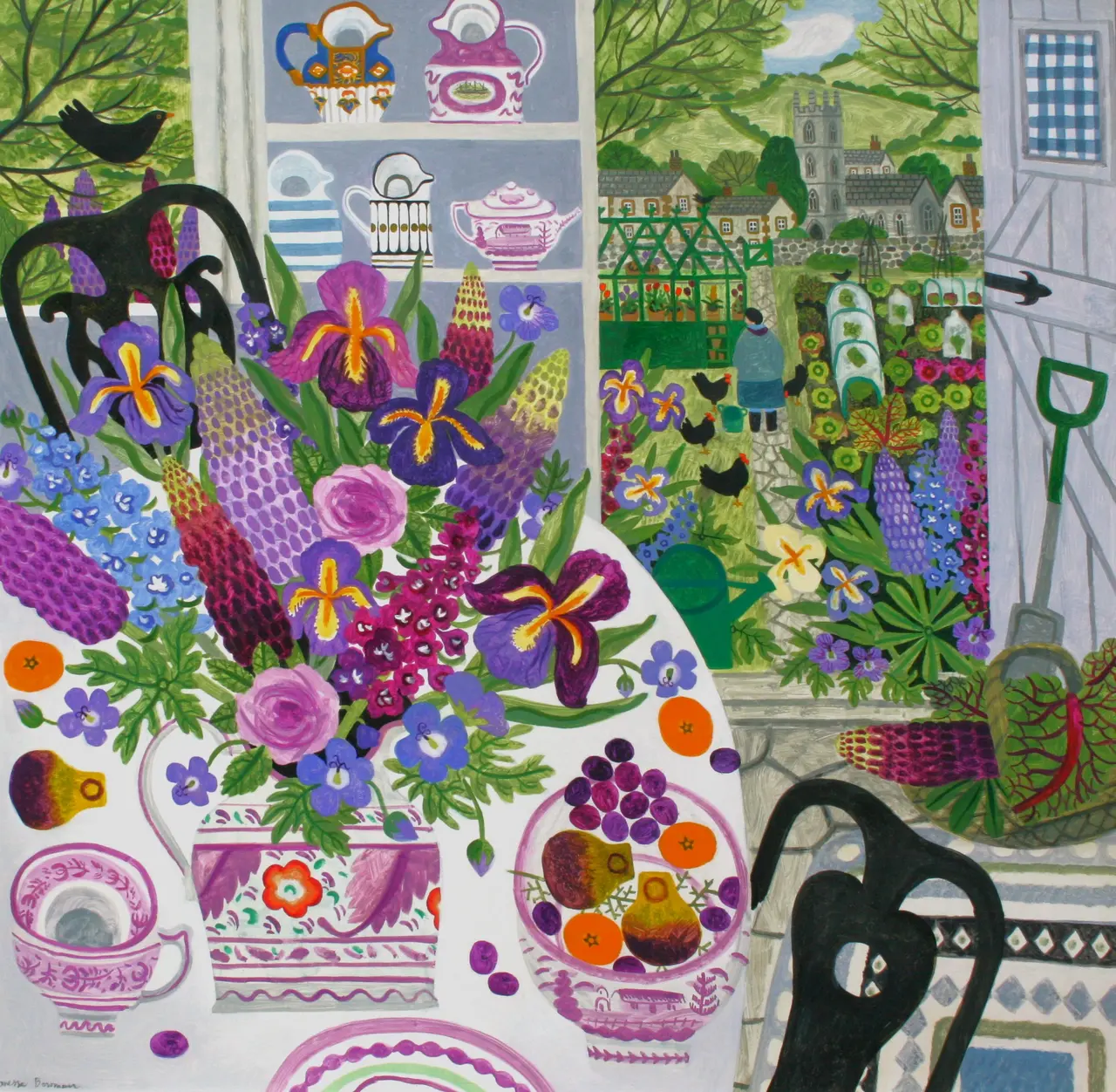 Vanessa Bowman - view from the kitchen