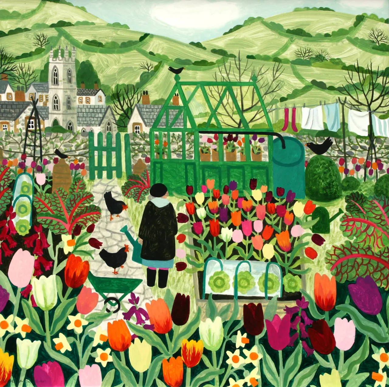 Vanessa Bowman - spring tulips